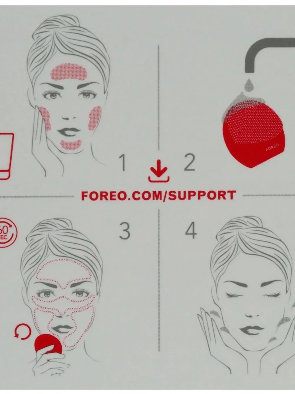 FOREO LUNA mini 2 Blue Facial Cleansing Brush